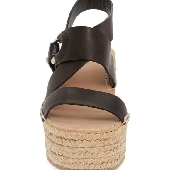 Rag & Bone August Espadrille in suede upper & leather lining sandals Sz-9.5. D - Picture 13 of 14